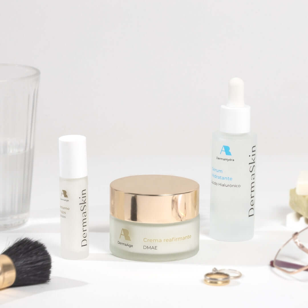 rutina antiedad dia acido hialuronico dmae cuidado facial