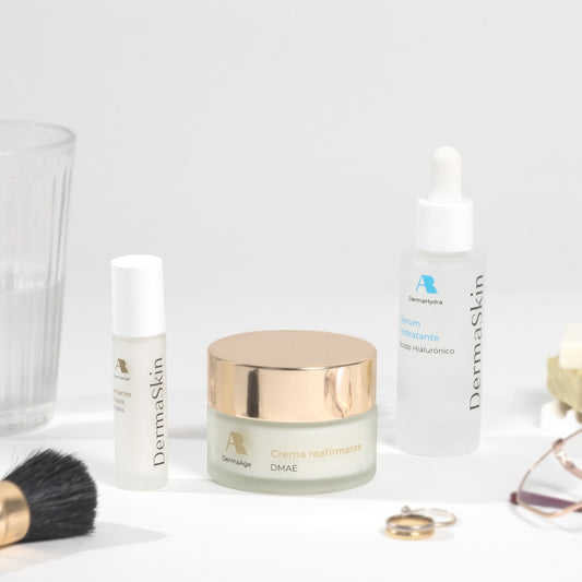 rutina antiedad dia acido hialuronico dmae cuidado facial